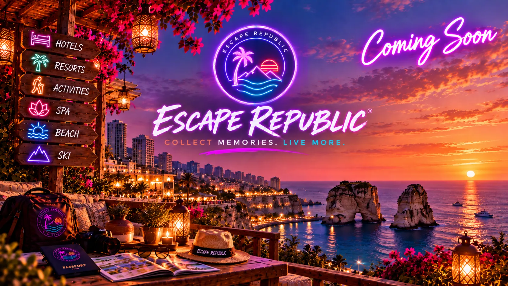 Escape Republic: Collect memories. Live more. Coming soon.